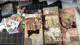 Using Up Scraps Making Belly Bands Pt 1