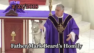 Fr. Mark Beard's Homily | "Watch Your Mouth" | 2nd Sunday of Lent, Year B | 2/25/2018