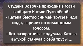 Студент Вовочка Пришел в Общагу к Катьке Пузырёвой! Сборник Самых Свежих Анекдотов! Юмор