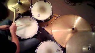 Jon Biggs Pork Pie Drums " Eyes Without a Face " - drum cover