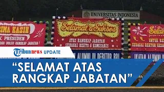 Viral Video Universitas Indonesia Dibanjiri Karangan Bunga Untuk Rektor Ari Kuncoro, Berisi Sindiran