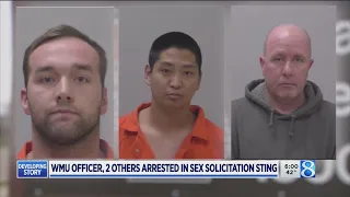 WMU officer among 3 arrested in teen solicitation sting