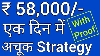 #4 58,000/- per Day 🔥 सरल Heikin Ashi Strategy | How to Avoid False Signal in Intraday Trading