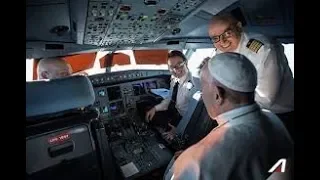 COME VIAGGIA IL PAPA IN AEREO?