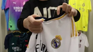 Real Madrid Home Jersey 2023/24 UNBOXING + REVIEW