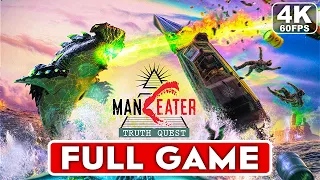 MANEATER TRUTH QUEST DLC Gameplay Walkthrough Part 1 FULL GAME [4K 60FPS PC] - No Commentary