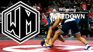 Myles Amine Winning Takedown