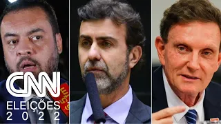 Pesquisa Ipec para o governo do RJ: Castro tem 19%; Freixo, 13%; Crivella, 10% | CNN PRIME TIME