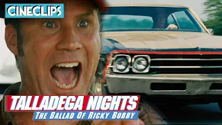 Chased By The Cops! | Talladega Nights | CineClips