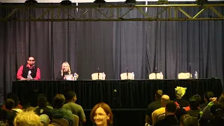 Andrea Libman performs "The Fresh Princess of Friendship" live at EQLA 2017