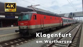 Trains in Klagenfurt am Wörthersee 🇦🇹 Austria | Züge | ÖBB Österreich | Railjet | Austrian railway