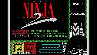 Last Ninja 2. ZX Spectrum. Прохождение