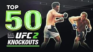 EA SPORTS UFC 2 - TOP 50 UFC 2 KNOCKOUTS - Community KO Video ep. 12