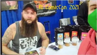 Rhode Island Comic Con 2021 Vlog | Haunted Adventures