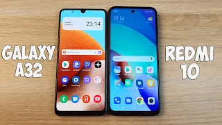 SAMSUNG GALAXY A32 VS XIAOMI REDMI 10 - ЧТО ЛУЧШЕ? ПОЛНОЕ СРАВНЕНИЕ!