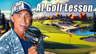 FIRST EVER AI GOLF LESSON - How to Fix Your Slice with the Driver