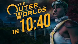 The Outer Worlds Any% Speedrun in 10:40