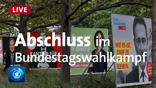 Wahlkampfabschluss zur Bundestagswahl