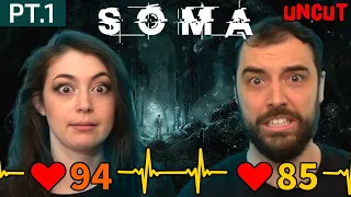 Underwater Horror Game w/ Heart Rate Monitor (Soma pt.1)