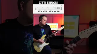 Zitti e Buoni - Maneskin (riff of the day 59) #guitarlesson #guitarcover #tabs