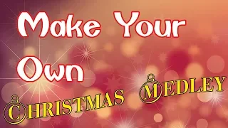 Making A Christmas Music Medley - Organ / Keyboard Tutorial