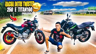 TWISTER 250 COM DORE VS TITAN 160 com Ks !?