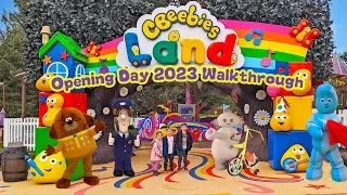CBeebies Land 2023 Opening Day Virtual Tour at Alton Towers (March 2023) [4K]