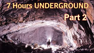 7 Hours UNDERGROUND -Part 2 -exploring a North Wales Slate Mine