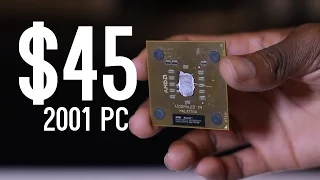 The $45 Gaming PC from 2001 - How was PC gaming 15 years ago? | OzTalksHW