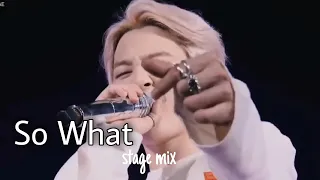 방탄소년단(BTS) - So What + Hangul Lyrics [교차편집/Stage Mix]