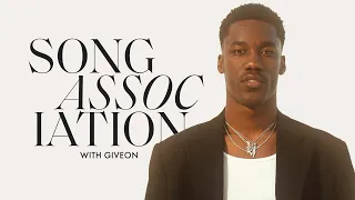 Givēon Sings Lil Durk, Frank Ocean, & "HEARTBREAK ANNIVERSARY" in a Game of Song Association | ELLE