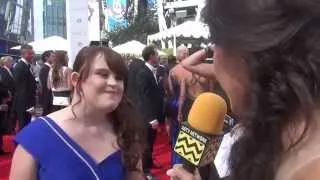 American Horror Story's Jamie Brewer @ the 66th Annual Primetime Emmys | AfterBuzz TV Interview