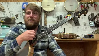 Cumberland gap - comparing 11” and 12”￼￼ clawhammer banjos￼