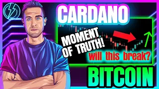 BULLISH BITCOIN NEWS & CARDANO ONE MOVE AWAY! (Must Watch These Areas!)