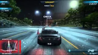 Need for Speed Most Wanted 2012 final race - Mercedes-Benz SLS AMG