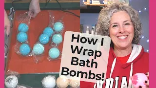 How to Package and Label Bath Bombs Using the National Shrink Wrap System