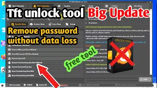 finaly remove screen lock without data loss | tft unlock tool new update