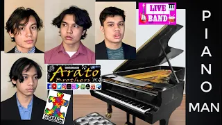 Piano Man (BILLY JOEL) live cover by young musicians