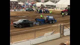 Rivian truck pulls.