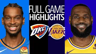 Los Angeles Lakers vs Oklahoma City Thunder Full Game Highlights | Mar 4 | 2024 NBA Season