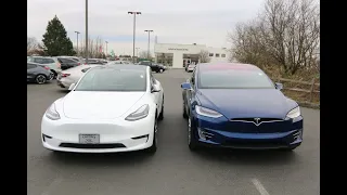 2020 Tesla Model X Long Range Plus and How it Compares to the Model Y