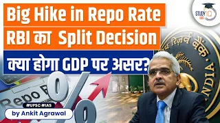 RBI Repo Rate Hikes by 25 bps to 6.5%: Impact & Analysis for UPSC Economy Preparation | StudyIQ IAS