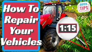 Farming Simulator 22 - How To Repair Your Vehicles