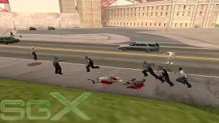 GTA San Andreas | San Fierro Rifas VS Varrios Los Aztecas | Rifas Vs Aztecas | GangWars #gangwars