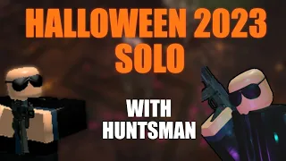 HALLOWEEN 2023 SOLO with HUNTSMAN | Tower Battles | Roblox