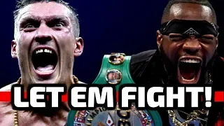 Is this the man who DEFEATS Deontay Wilder? Wilder vs Usyk!!!