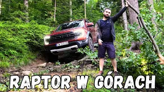 V#86 Ford Ranger RAPTOR testy w górach!