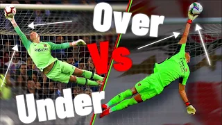 Over Vs Under Goalkeeper High Dive - Goalkeeper Tips - How To High Dive As A Goalkeeper