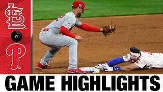 Cardinals vs. Phillies Game Highlights (4/16/21) | MLB Highlights