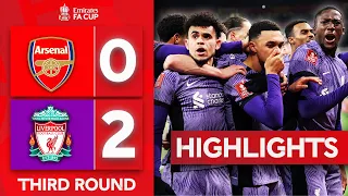 Captain Trent Inspires Liverpool Win! | Arsenal 0-2 Liverpool | Highlights | Emirates FA Cup 2023-24